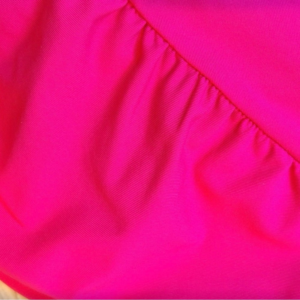 Lilly Pulitzer Justine Bright Pink Quarter Zip Active Pullover - Picture 4 of 9